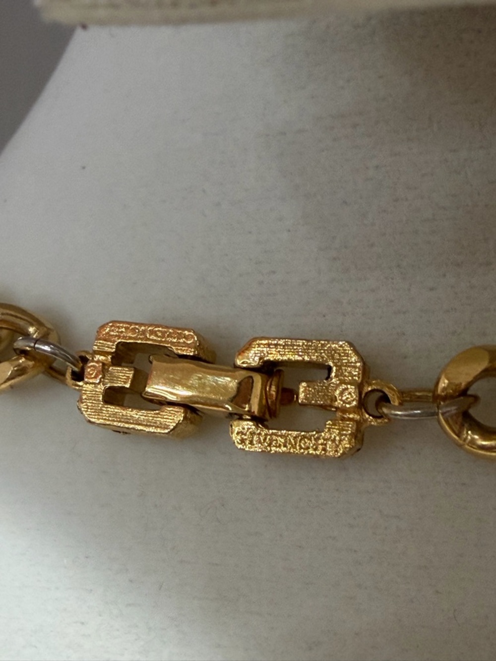 Givenchy Enamel Letter Necklace - Picture 4 of 6